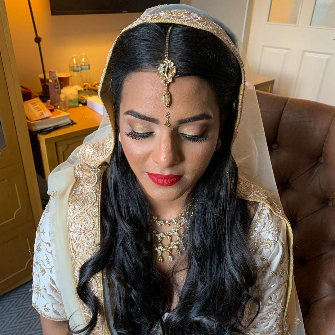 Indian Bride on her Sikh wedding day